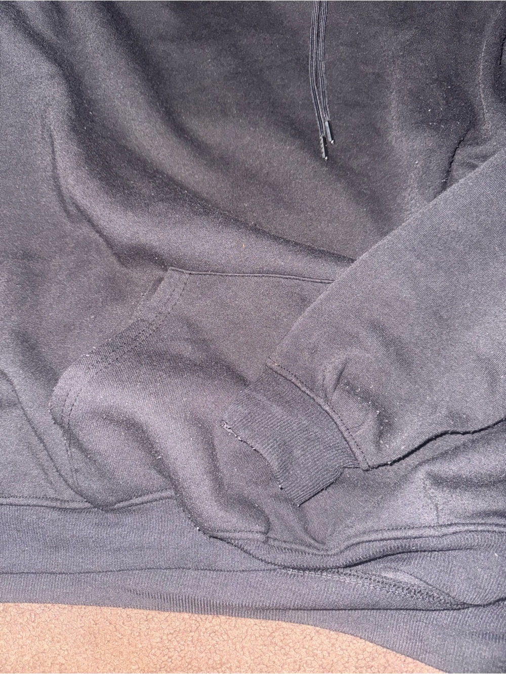 Classic Black Pullover Hoodie